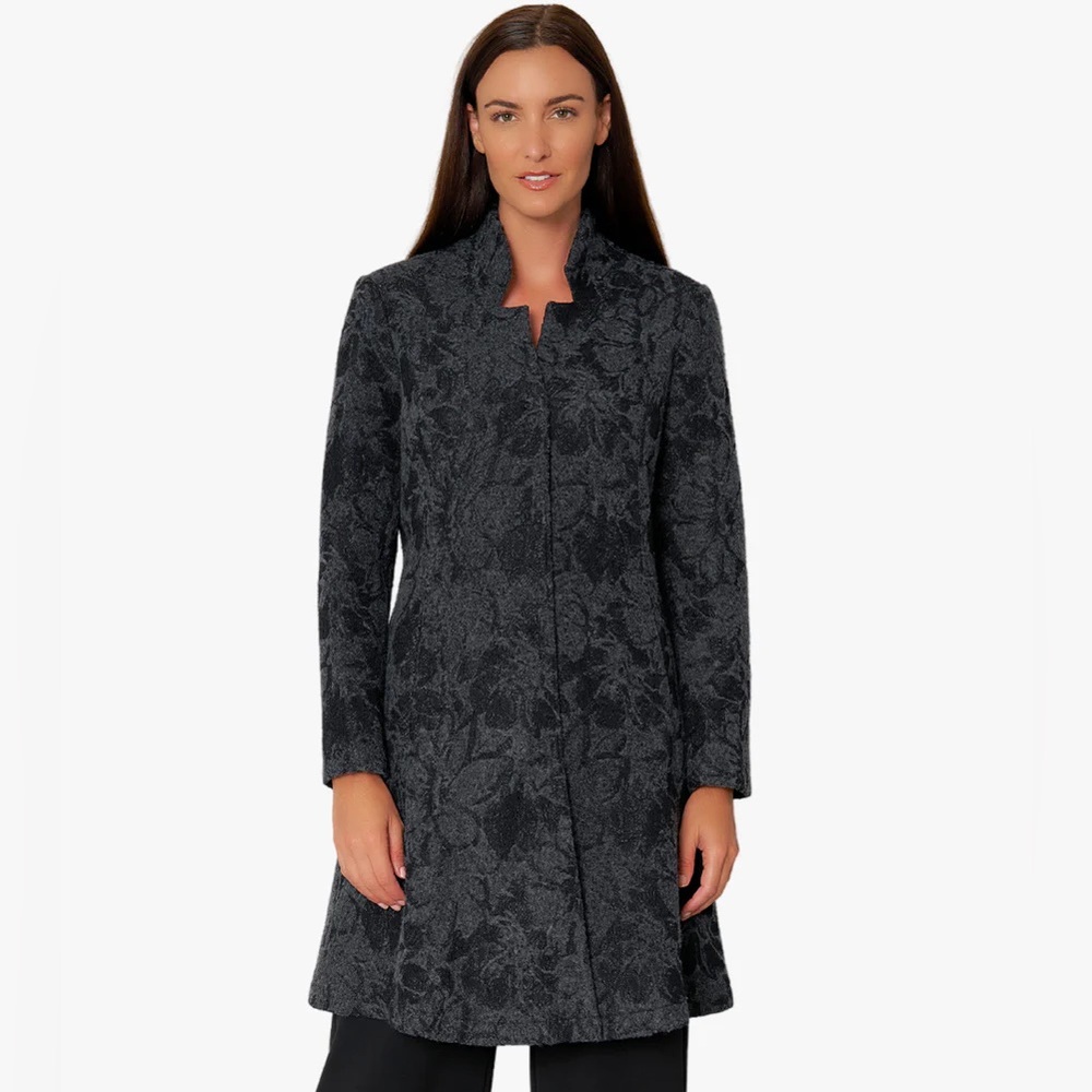 Stella Carakasi Cover Shot Coat | Black & Gray